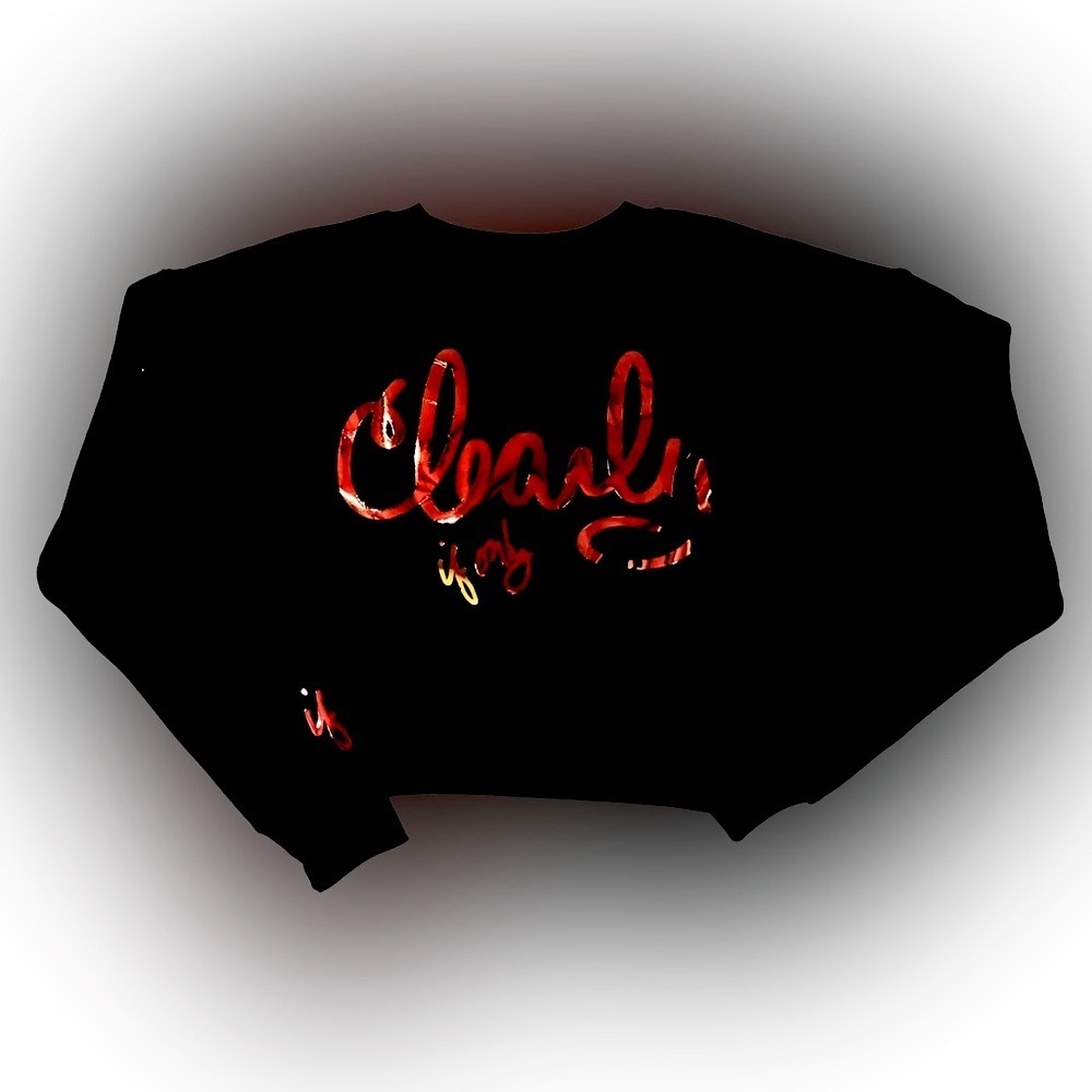 IF ONLY LIMITED EDITION Clearly “DUH” Black Sweatshirt